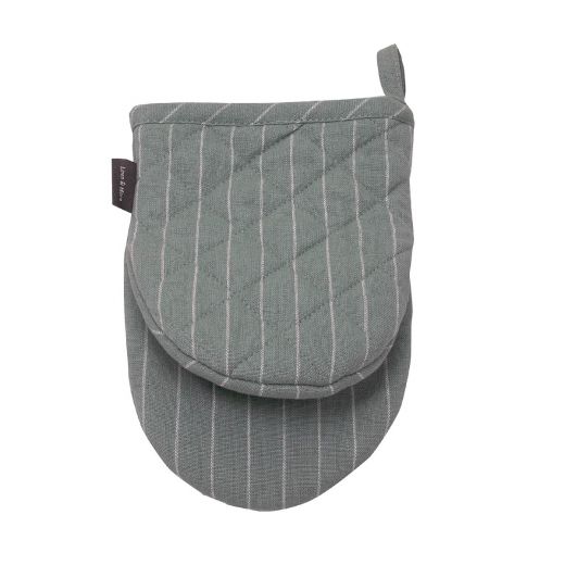 Pinstripe Mini Ofenhandschuh Grün Blau 14x20cm (set of 2) 