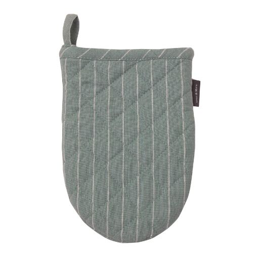 Pinstripe Mini Ofenhandschuh Grün Blau 14x20cm (set of 2) 
