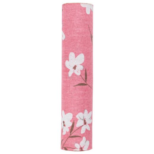 Fleur Tafelband roze 30cmx3mtr (rolled) (20 in box)