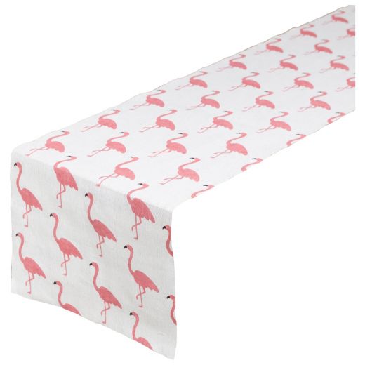 Flamingo Tafelband roze 30cmx3mtr (rolled) (20 in box)