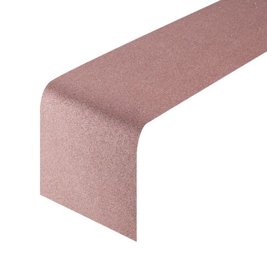 Casino Tafelband roze/goud 27cmx2,5mtr (rolled) 