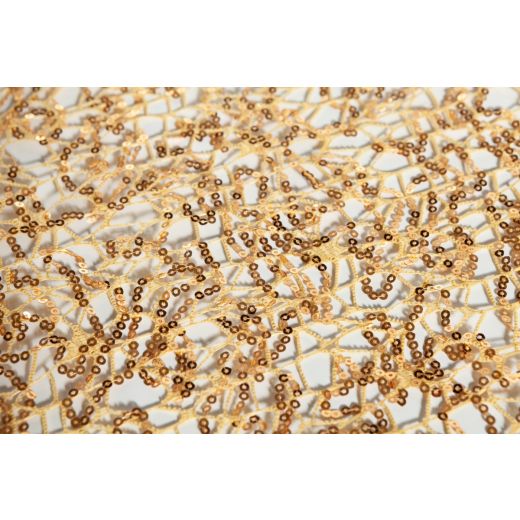 Sparkling Tafelband goud 30cmx2,5mtr (rolled) (20 in box)