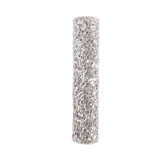 Sparkling Tafelband zilver 30cmx2,5mtr (rolled) (20 in box)