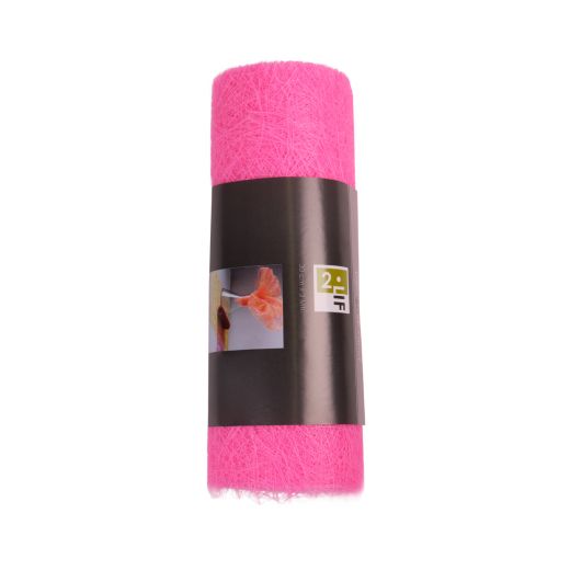 Decoweb Tableribbon pink 30cmx25mtr 