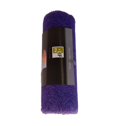Decoweb Tableribbon purple 30cmx25mtr 