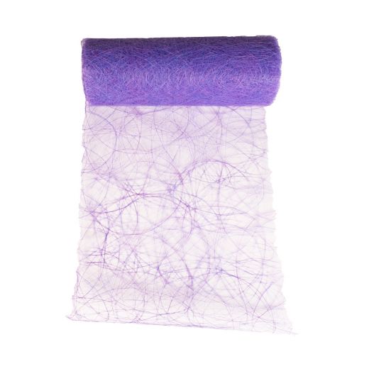Decoweb Tableribbon purple 30cmx25mtr 