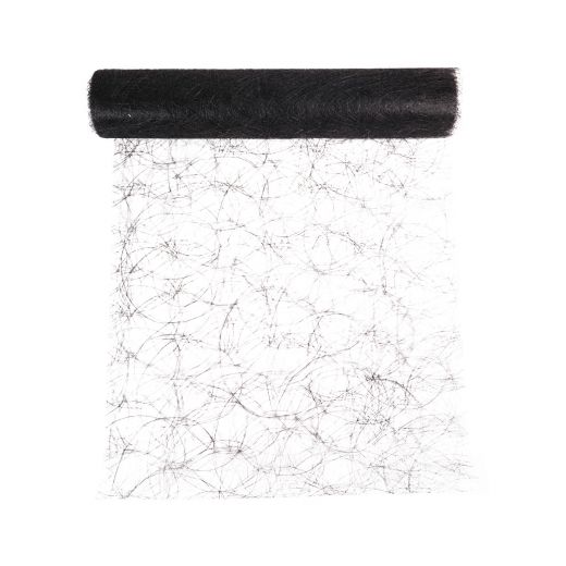Decoweb Tableribbon black 60cmx25mtr 