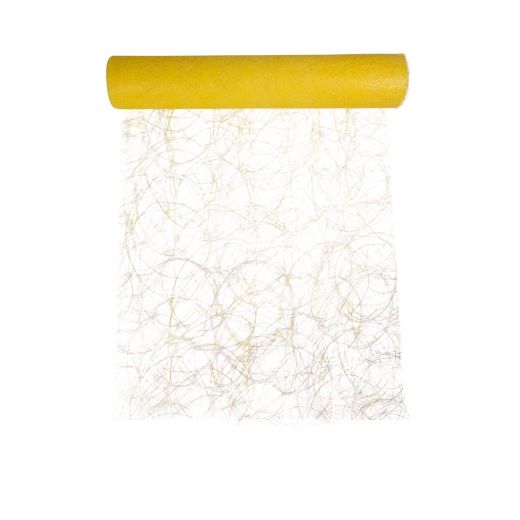 Decoweb Tableribbon yellow 60cmx25mtr 