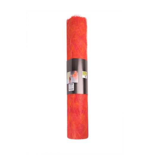 Decoweb Fancy Tableribbon rood/oranje 60cmx25mtr 