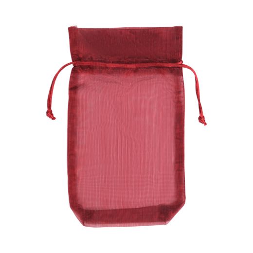 M Chiffon Decobag bordo, 13x23cm