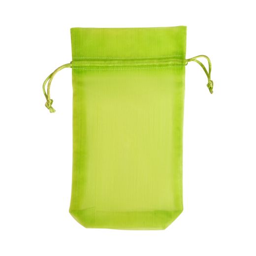 M Chiffon Decobag light green, 13x23cm