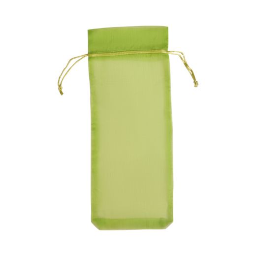 L Chiffon Decobag light green 16x40cm