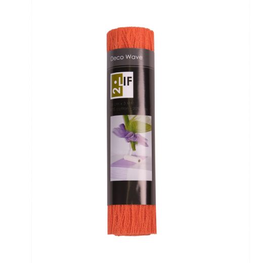 Wave Tischband Orange 26cmx3m (rolled) 