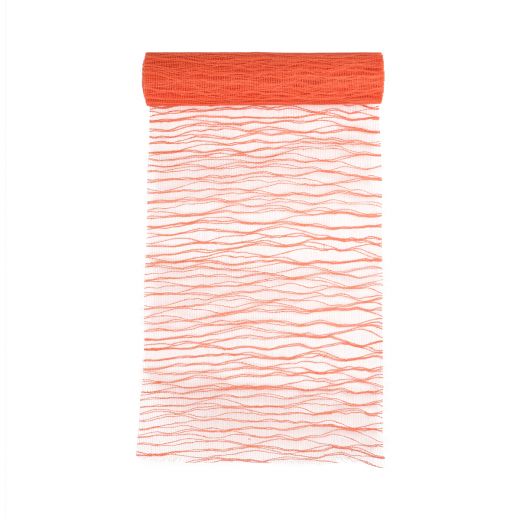 Wave Tischband Orange 26cmx3m (rolled) 