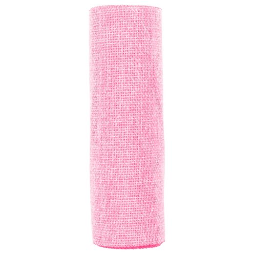 Jute Linen Tafelband roze 30cmx3mtr (box of 12) 