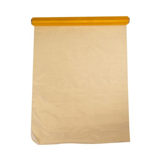  Organza Tafelband geel 48cmx9,1mtr 