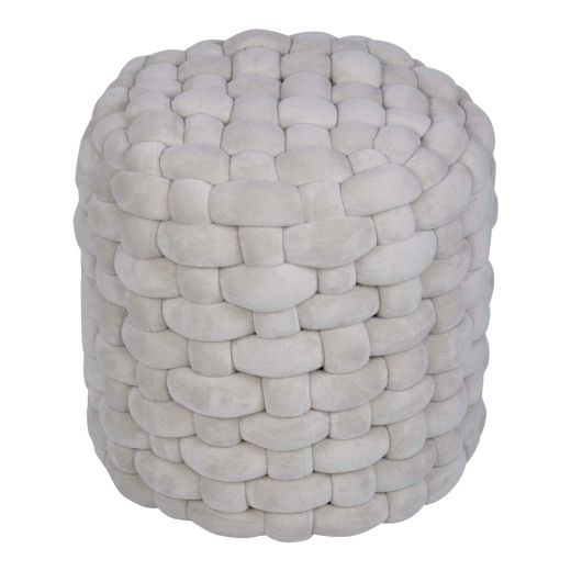hocker weave grau 41x41x40cm