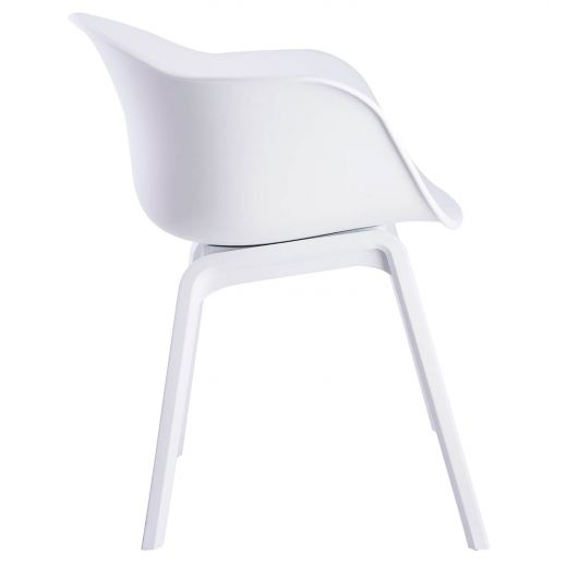 Garden chairs Plastic  Romeo - White