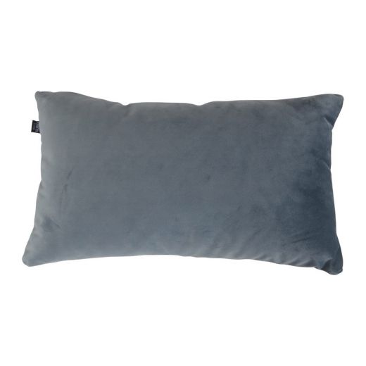 Living room Decorative cushion checkering Rectangle 45x24cm Cushy - Velvet light blue