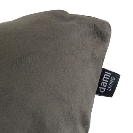 Ornamental cushion Cushy Living room Bedroom Square 45x45cm - Velvet Gray