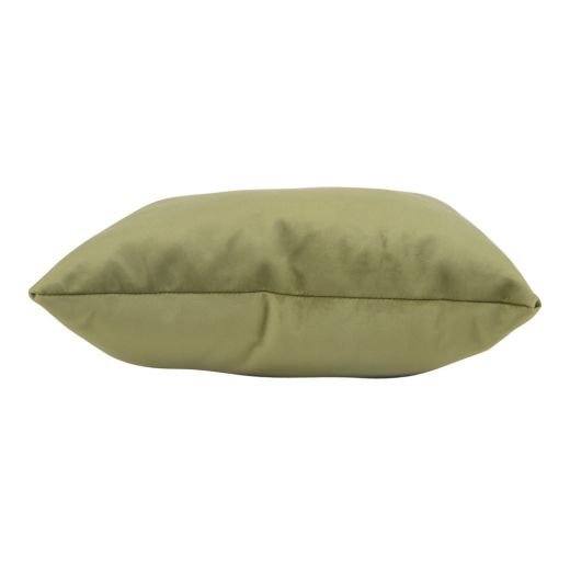 Ornamental cushion Cushy Living room Bedroom Square 45x45cm - Velvet Olive green