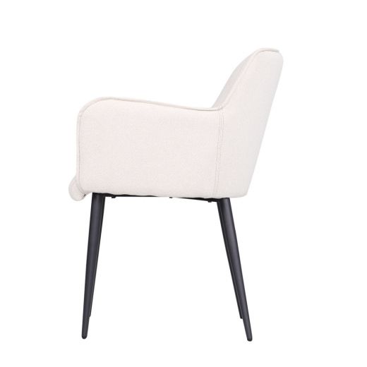 Dining room chair Tweed Rose - Beige Tweed