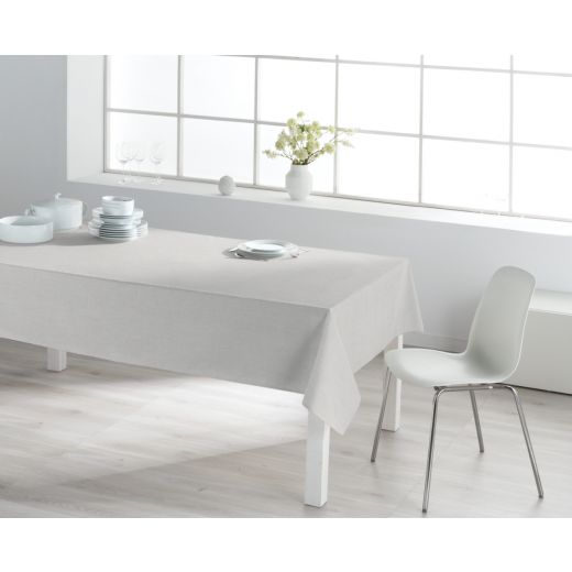 Victoria Tafelkleed Gecoat Linnen Beige 140cmx20mtr