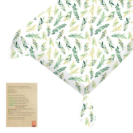 Avani Ecological tablecloth olive branch 140cmx20mtr