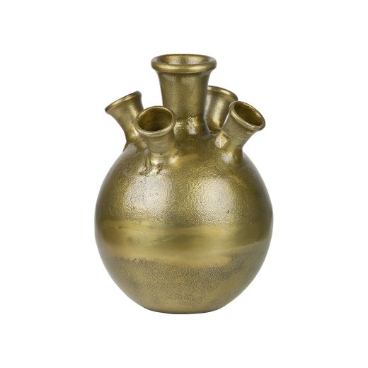 tulip vase gold 22cm*