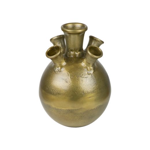tulip vase gold 22cm*