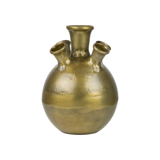 tulip vase gold 22cm*