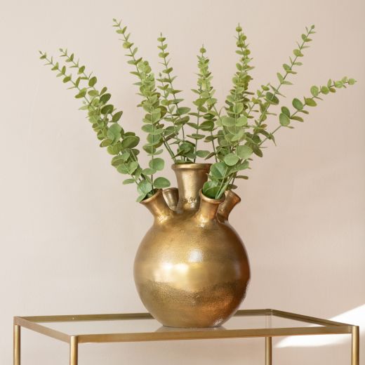 tulip vase gold 22cm*