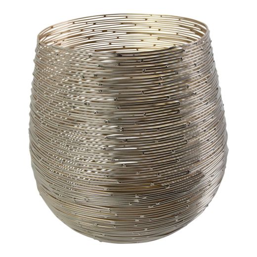 Lantern Iron elara gold h20 d20cm