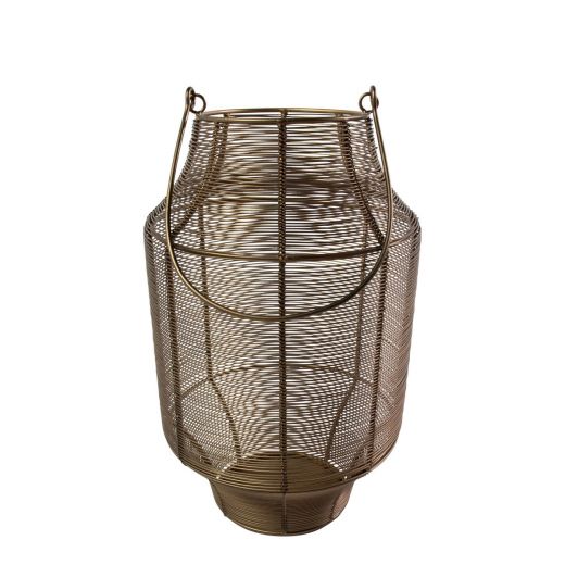 Lantern Iron liora bronze h36 d21cm