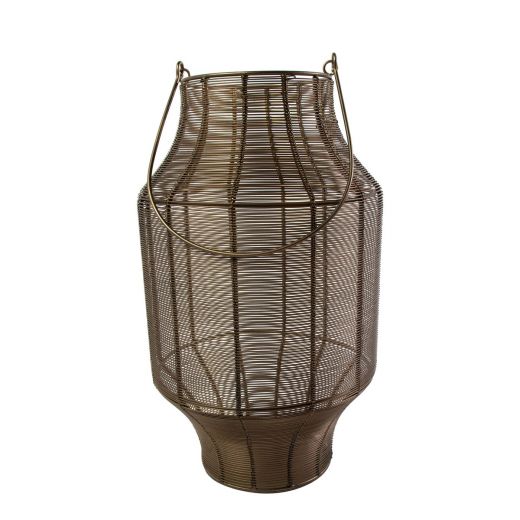 Lantern Iron liora bronze h40 d24cm