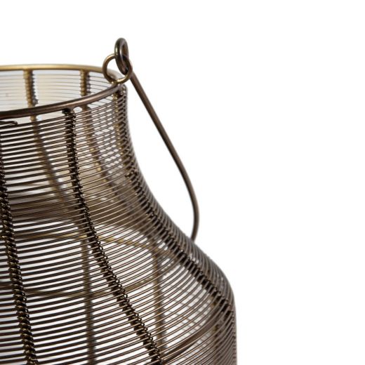 Lantern Iron liora bronze h40 d24cm