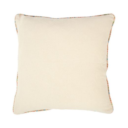 Cushion Artisan Gingham spring print orange 45x45cm