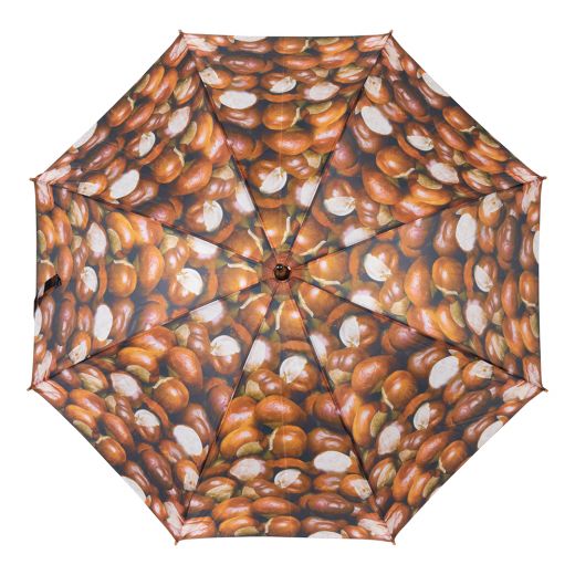 regenschirm kastanie 105cm*