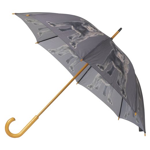 umbrella labrador brown 105cm*