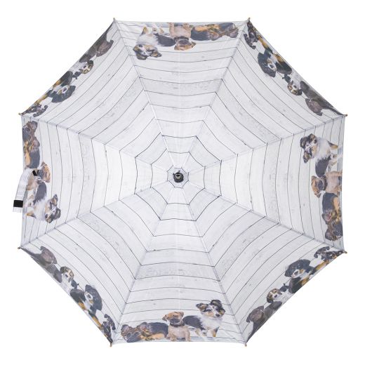 parapluie bois d'échafaudage chiots 105cm