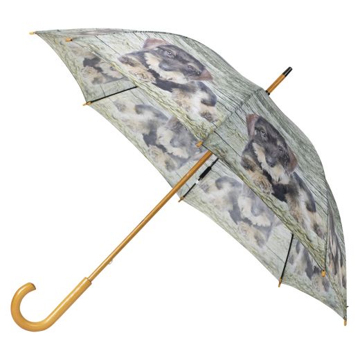 umbrella teak dachshund laying 105cm