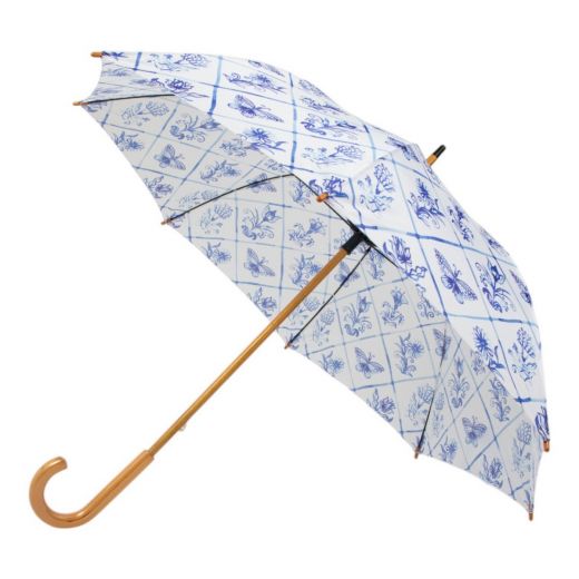 Parapluie Delfts bleu 105cm