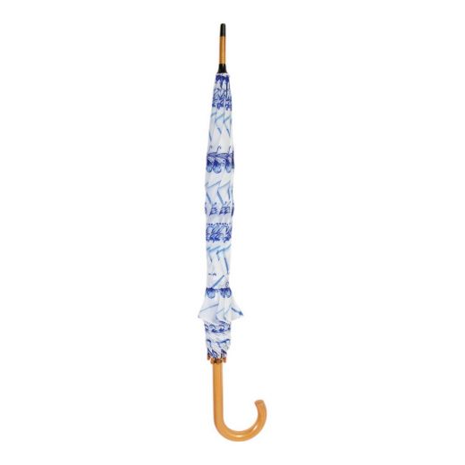 Parapluie Delfts bleu 105cm