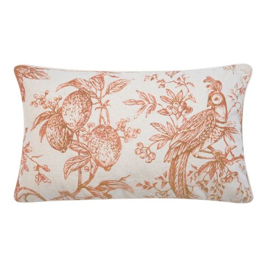 Breeze Cushion oasis white pink 30x50 cm