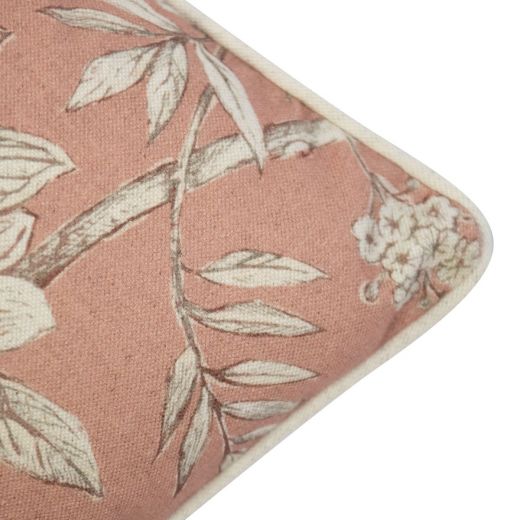 Breeze Cushion oasis pink white 50x50 cm