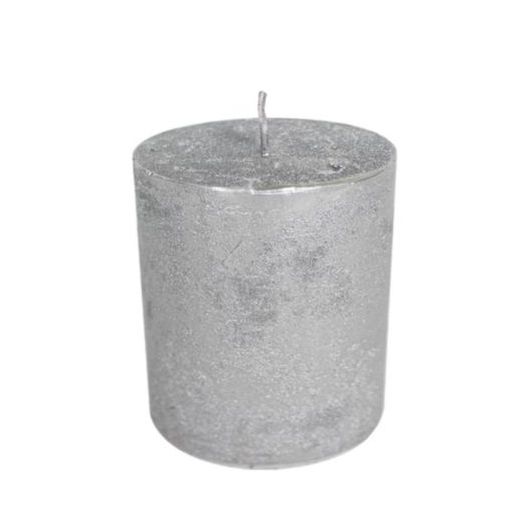 candle silver 10x15cm*