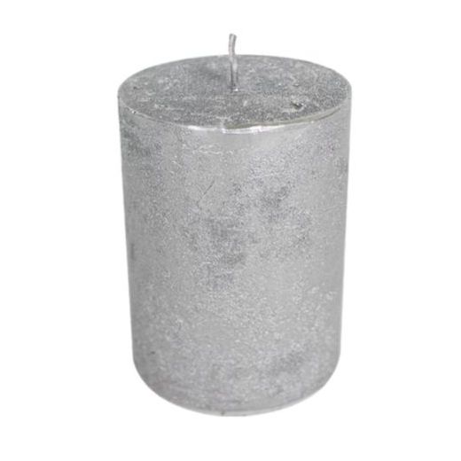 candle silver 10x20cm*