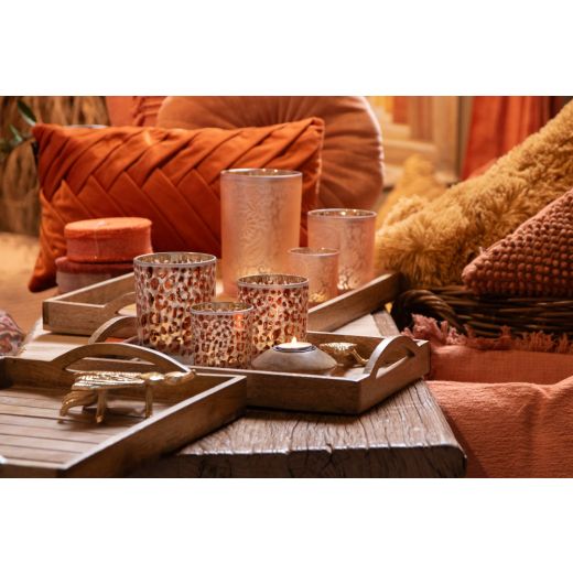 tray mango wood rectangle 45/40/36 x 35/30/25 x 4cm (set of 3)