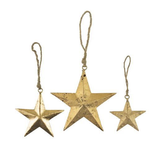 star hanger gold rope 10cm*