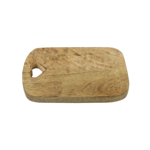 snijplank hart mango hout 25cm